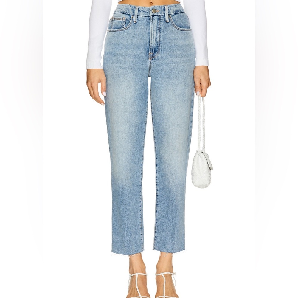 Good American Cropped Jeans